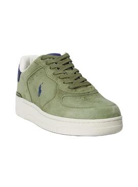 Zapatilla Hombre Ralph Lauren Masters Crt Low Verd