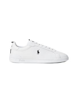 Zapatilla Hombre Ralph Lauren Hrt Ct II Low Blanco