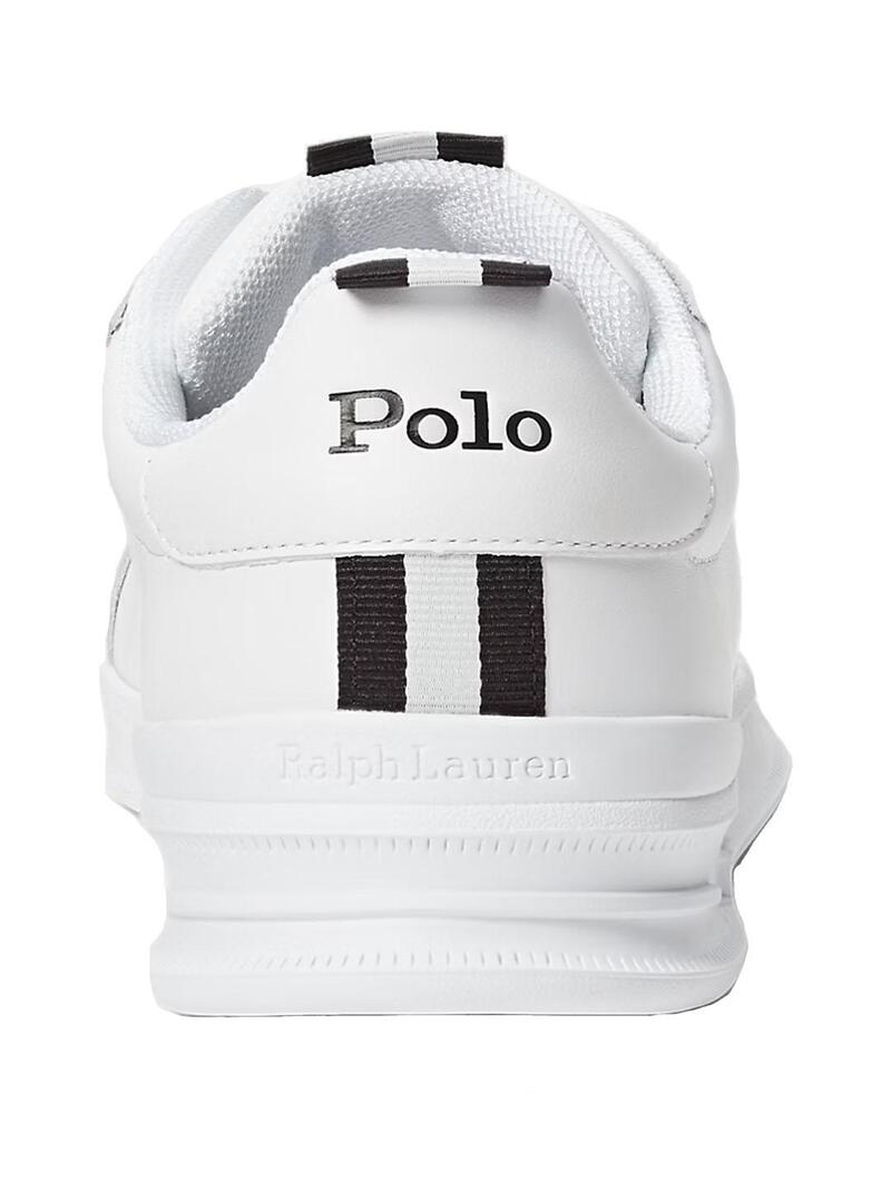 Zapatilla Hombre Ralph Lauren Hrt Ct II Low Blanco