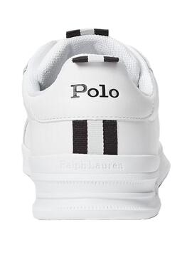 Zapatilla Hombre Ralph Lauren Hrt Ct II Low Blanco