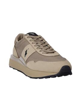 Zapatilla Hombre Ralph Lauren Train 89 PP Marron