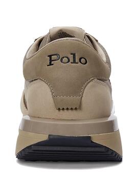 Zapatilla Hombre Ralph Lauren Train 89 PP Marron