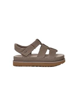 Sandalia Mujer UGG Goldenstar Strap SKP Gris