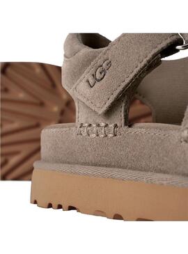 Sandalia Mujer UGG Goldenstar Strap SKP Gris
