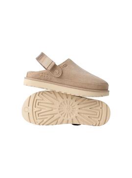Zueco Mujer UGG Goldenstar Clog San Beige