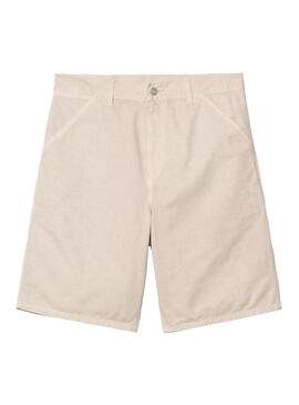 Bermuda Hombre Carhartt WIP Single Short Crudo