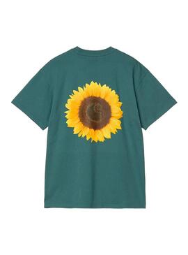 Camiseta Hombre Carhartt WIP Sunflower Verde