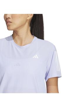 Camiseta Mujer adidas Own The Run B Lila