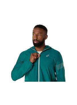 Cortavientos Hombre Asics Icon Verde