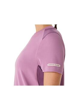 Camisetas Mujer Asics Padel Court SS Morada
