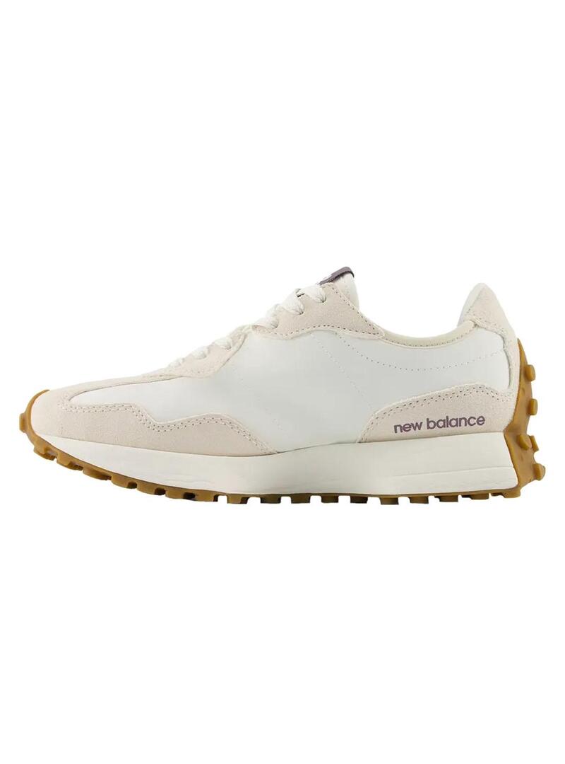 Zapatilla Mujer New Balance 327FTC Beige Violeta