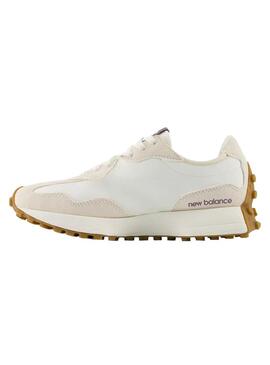 Zapatilla Mujer New Balance 327FTC Beige Violeta