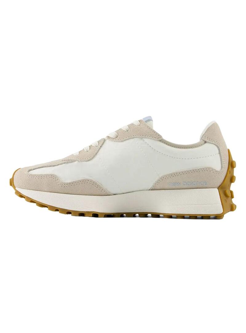 Zapatilla Mujer New Balance 327FTA Beige Azul