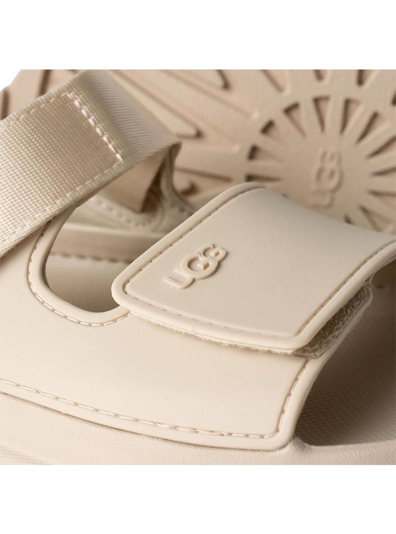 Sandalia Mujer UGG GoldenGlow SFOA Crema
