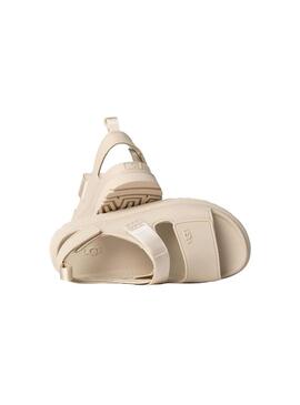 Sandalia Mujer UGG GoldenGlow SFOA Crema