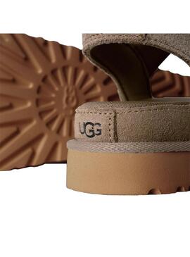 Sandalia Mujer UGG Goldenstar SKP Gris