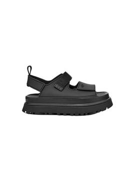 Sandalia Mujer UGG GoldenGlow Negra