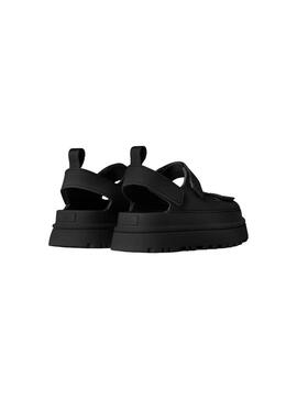 Sandalia Mujer UGG GoldenGlow Negra