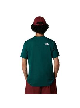 Camiseta Hombre The North Face Simple Dome Verde