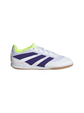 Zapatilla Sala Niño/a adidas Predator Club Blanco Azul