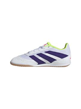 Zapatilla Sala Niño/a adidas Predator Club Blanco Azul
