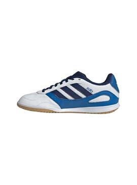 Zapatilla Sala Niño/a adidas Super Sala III Blanca Azul