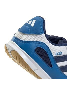 Zapatilla Sala Niño/a adidas Super Sala III Blanca Azul