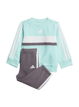 Chandal Niño/a adidas 3S Azul Negro