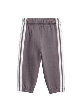 Chandal Niño/a adidas 3S Azul Negro