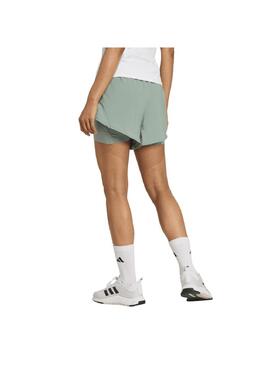 Short Mujer adidas Wtr D4 Verde