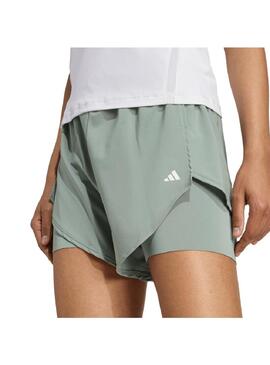 Short Mujer adidas Wtr D4 Verde