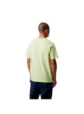 Camiseta Hombre Carhartt WIP Pocket Verde Fluor
