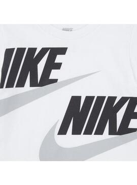 Conjunto Niño/a Nike Cargo Ft Blanco Gris