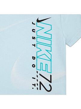 Conjunto Niño/a Nike Rhythm Mesh Celeste