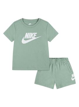 Conjunto Niño/a Nike Club Set Verde