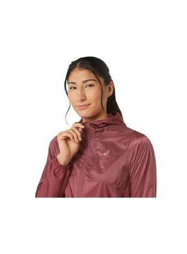 Cortavientos Mujer Asics Nagino Run Granate
