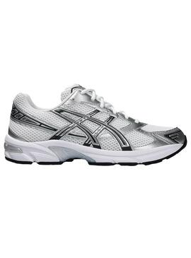 Zapatilla Unisex Asics Gel-1130 Plata Blanca