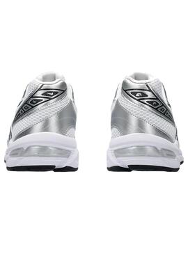 Zapatilla Unisex Asics Gel-1130 Plata Blanca