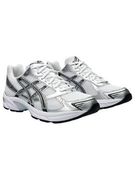 Zapatilla Unisex Asics Gel-1130 Plata Blanca