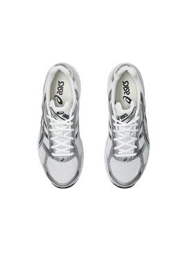 Zapatilla Unisex Asics Gel-1130 Plata Blanca