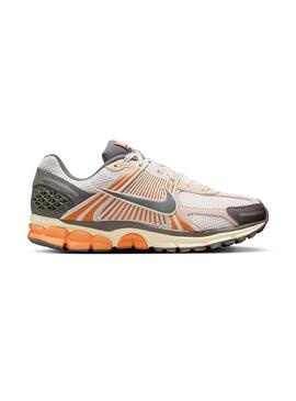 Zapatilla Hombre Nike Zoom Vomero 5 Gris Naranja