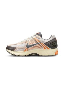 Zapatilla Hombre Nike Zoom Vomero 5 Gris Naranja