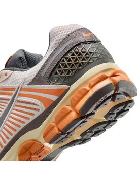 Zapatilla Hombre Nike Zoom Vomero 5 Gris Naranja