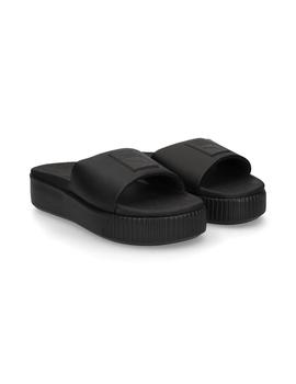 Chanclas  Mujer Puma Platform Negras