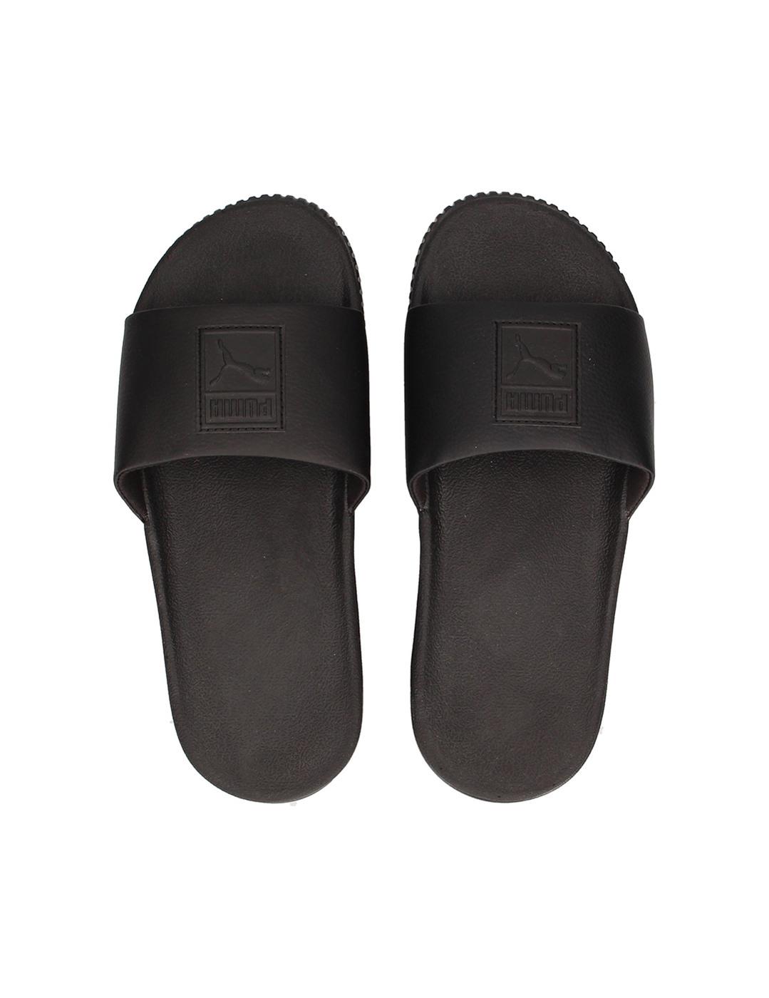 Chanclas Mujer Puma Platform Negras