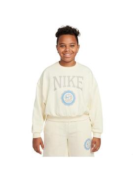 Sudadera Niño/a Nike Nsw Club Beige