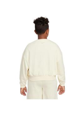 Sudadera Niño/a Nike Nsw Club Beige