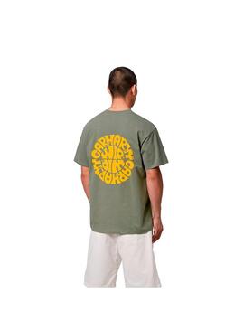 Camiseta Hombre Carhartt WIP Jazzy Verde