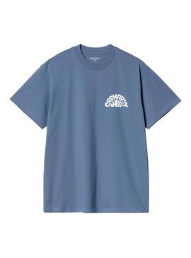 Camiseta Hombre Carhartt WIP Jazzy Azul