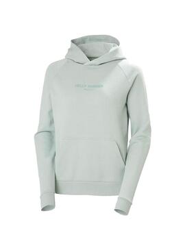 Sudadera Mujer Helly Hansen Core Verde Agua